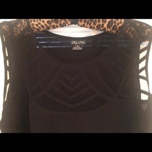 City Chic geometric top